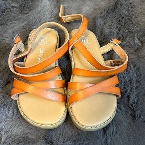 Brown Cat and Jack toddler sandals